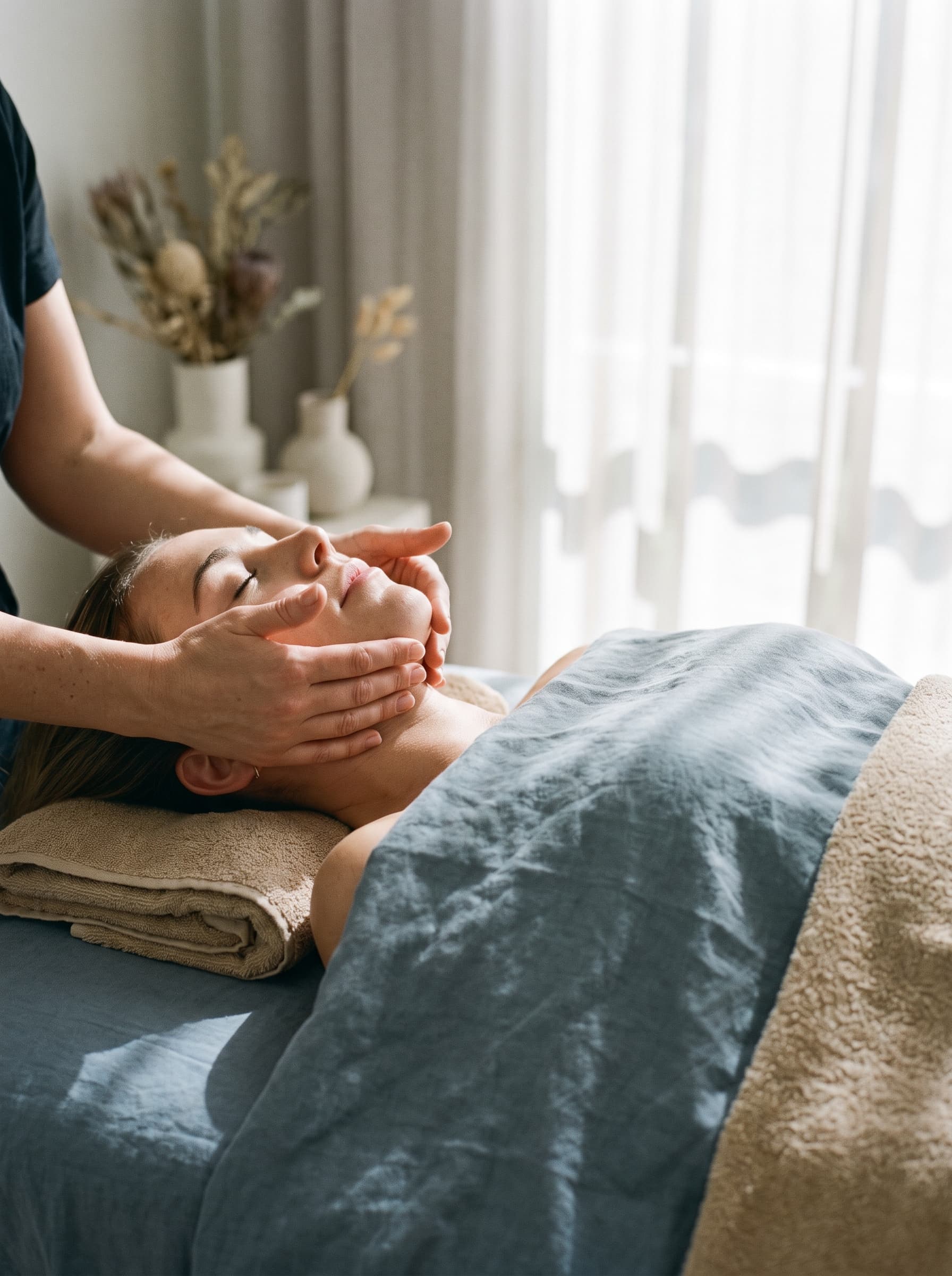 Buccal Massage bei Calm Cove